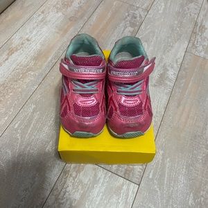 Tsukihoshi glitz hot pink mint size 6 sneakers